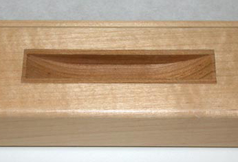 Inlaid Japanese Cherry Door Pull