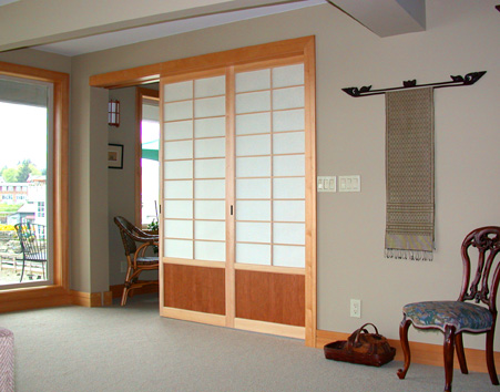 Photo taken from the living area.