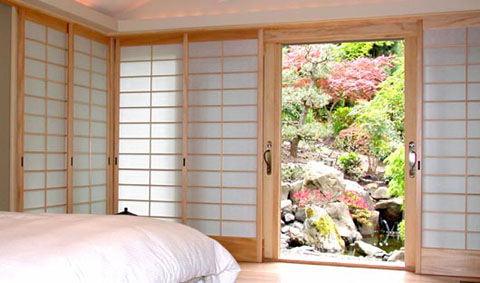Modern Japanese Shoji Screen, Japanese Shoji Sliding Doors